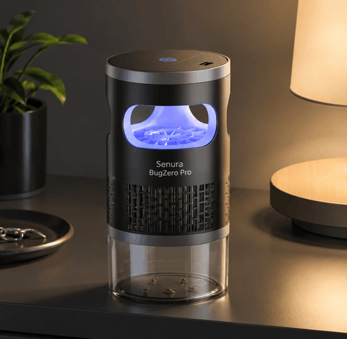 Senura BugZero Pro — UV Mosquito Trap | Silent, Rechargeable, Chemical-Free